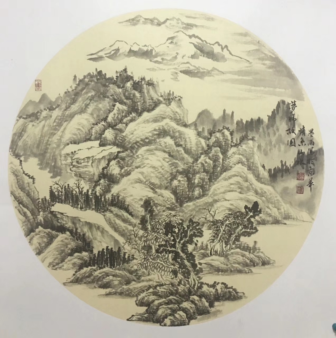 书画艺术家罗陌雨作品欣赏